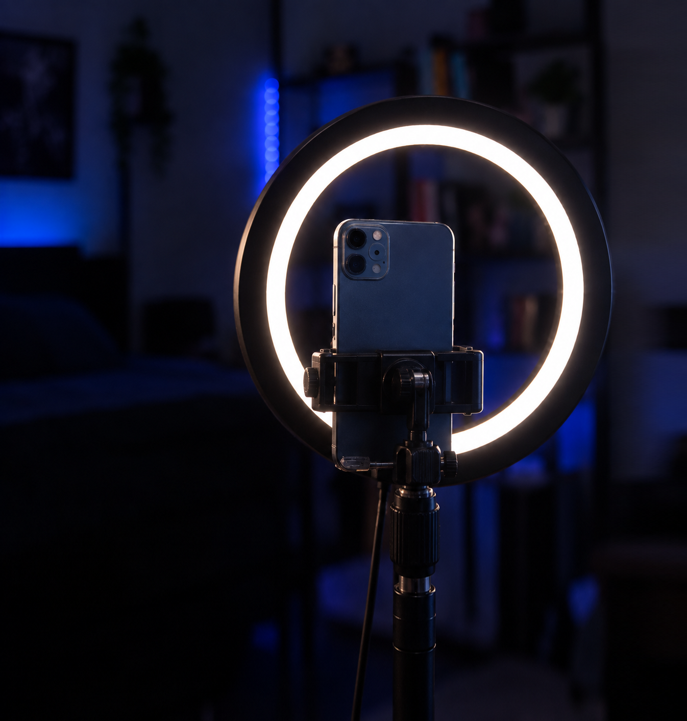 Setup de transmissão ao vivo